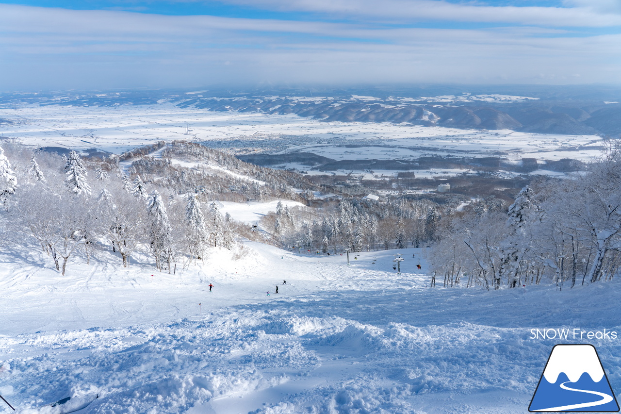 富良野スキー場｜朝の気温は「-17℃」。ふわサラの『bonchi powder』シーズン到来です！